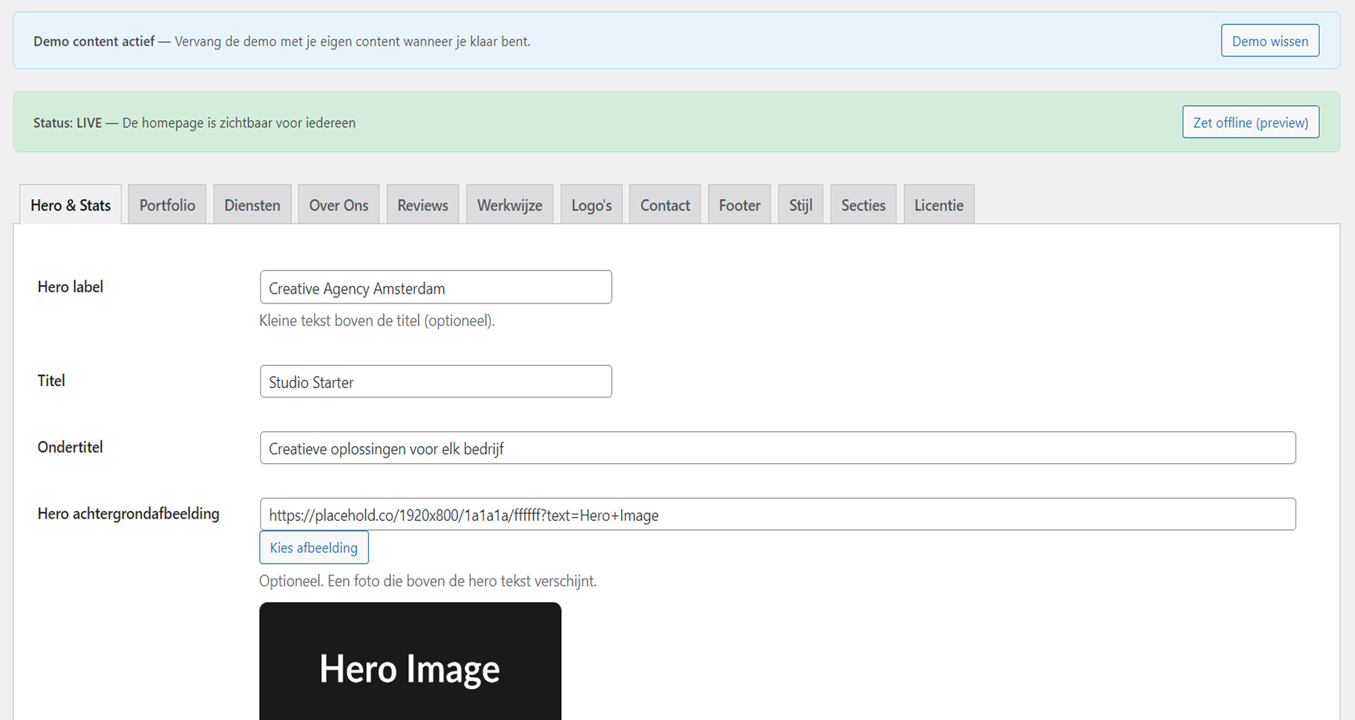 Alles beheren vanuit één plek