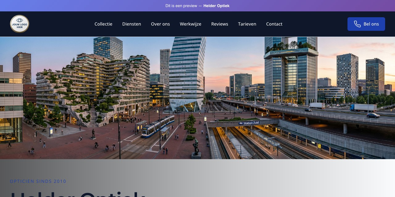 Voorbeeld van de Corporate-stijl