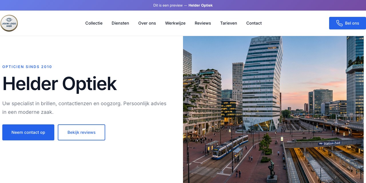 Voorbeeld van de High End-stijl